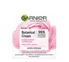 Garnier Skin Naturals Botanical Rose Water krem do cery suchej i wrażliwej odżywienie i ukojenie (50 ml)
