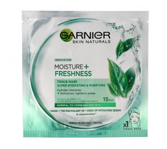 Garnier Skin Naturals Moisture+ Maska kompres nawilżająco-oczyszczająca (32 g)