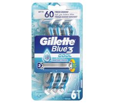 Gillette Blue3 Cool jednorazowe maszynki do golenia dla mężczyzn 6szt