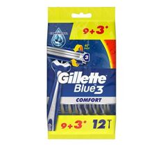 Gillette Blue 3 Comfort jednorazowe maszynki do golenia dla mężczyzn (12 szt.)