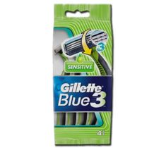 Gillette Blue 3 Sensitive jednorazowe maszynki do golenia 4szt