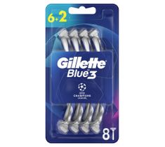 Gillette Blue 3 UEFA Champions League jednorazowe maszynki do golenia dla mężczyzn (8 szt.)