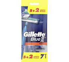 Gillette Blue II Plus jednorazowe maszynki do golenia dla mężczyzn 7szt