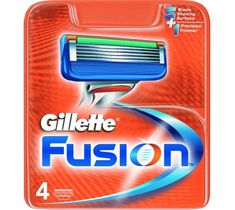 Gillette Fusion wymienne ostrza do maszynki do golenia 4szt