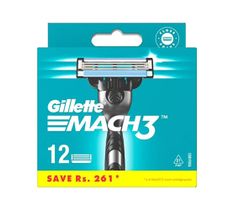Gillette Mach3 wymienne ostrza do maszynki do golenia (12 szt.)