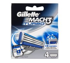 Gillette Mach 3 Turbo wymienne ostrza do maszynki do golenia (1 op.)
