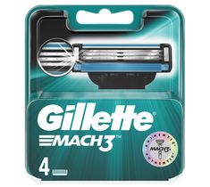 Gillette Mach 3 wymienne ostrza do maszynki do golenia 4szt
