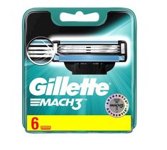 Gillette Mach 3 wymienne ostrza do maszynki do golenia 6szt