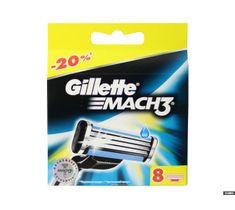 Gillette Mach 3 wymienne ostrza do maszynki do golenia 8 sztuki