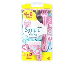 Gillette Simply Venus 3 jednorazowe maszynki do golenia dla kobiet (6 szt.)