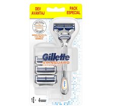 Gillette Skinguard Sensitive maszynka do golenia do skóry wrażliwej + wkład 4szt