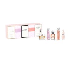 Givenchy – Miniature Fragrance Travel Exclusive zestaw Eaudemoiselle Eau Florale 4ml + Live Irresistible 3ml + L'interdit 10ml + Blossom Crush 3ml + Dahlia Divin 5ml (1 szt.)