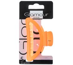 Glamour Neon klamra do włosów Pomarańczowa