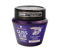 Gliss Kur Fiber Therapy maska do włosów przeciążonych regenerująca 300 ml