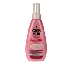 Gliss Kur Glossing Beauty Milk odżywka spray do włosów matowych i łamliwych 150 ml