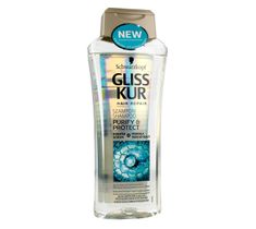 Gliss Kur Purify & Protect szampon do włosów przeciążonych i przetłuszczających 400 ml