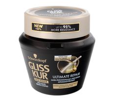 Gliss Kur Strenght 2in1 Treatment maska do włosów suchych i bardzo zniszczonych odbudowująca (300 ml)