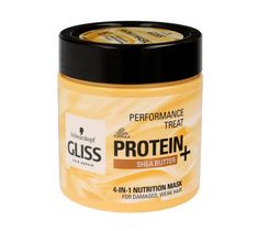 Gliss maska do włosów Protein and Nutrition do włosów słabych i zniszczonych (400 ml)
