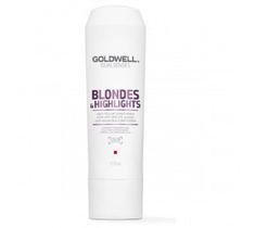 Goldwell Dualsenses Blondes & Highlights Anti-Yellow Conditioner odżywka do włosów blond neutralizująca żółty odcień 200ml