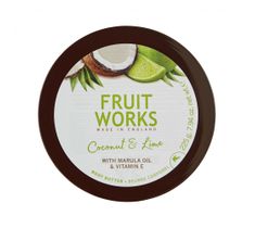Grace Cole Fruit Works Body Butter masło do ciała Coconut & Lime 225g
