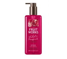 Grace Cole Fruit Works Hand Wash mydło do rąk Rhubarb & Pomegranate 500ml