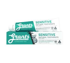 Grants of Australia Sensitive Natural Toothpaste naturalna kojąca pasta do zębów wrażliwych bez fluoru (100 g)