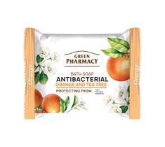 Green Pharmacy Antybakteryjne Mydło w kostce Pomarańcza i Drzewo Herbaciane (100 g)