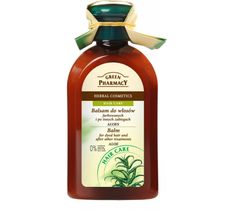 Green Pharmacy balsam do włosów farbowanych - Aloes (300 ml)