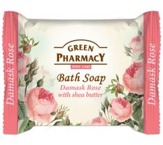 Green Pharmacy Body Care Damask Rose mydło do każdego typu skóry w kostce (100 g)