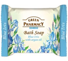 Green Pharmacy Body Care mydło do każdego typu skóry w kostce Blue Iris (100 g)