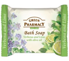 Green Pharmacy Body Care Verbena and Lime mydło do każdego typu skóry w kostce (100 g)