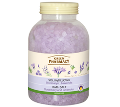 Green Pharmacy sól kąpielowa rozmaryn i lawenda (1300 g)