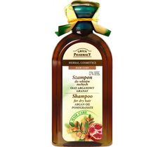 Green Pharmacy szampon do włosów suchych olejek arganowy granat (350 ml)