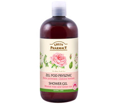 Green Pharmacy żel pod prysznic róża piżmowa i zielona herbata (500 ml)