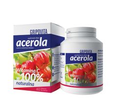 Gripovita Acerola suplement diety tabletki do ssania (60 tabletek)