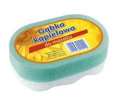 Grosik gąbka kąpielowa do masażu owalna