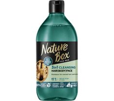 Nature Box for Men Szampon z olejem z awokado Orzech (385 ml)