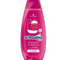 Schauma Kids szampon i odżywka do włosów dla dziewczynek z ekstraktem z maliny (400 ml)