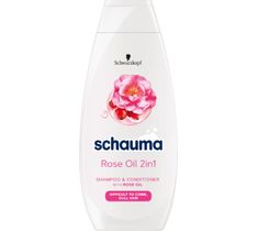 Schauma Rose Oil 2in1 szampon i odżywka ułatwiająca rozczesywanie do włosów splątanych i matowych (400 ml)