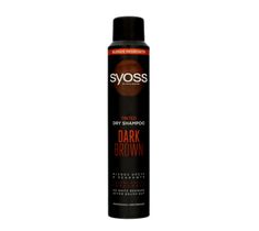 Syoss Suchy szampon do ciemnobrązowych włosów Dark Brown (200 ml)