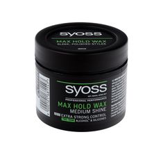 Syoss Wosk stylizujący do włosów Max Hold Medium Shine (150 ml)