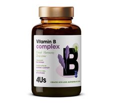 HealthLabs 4US Vitamin B Complex kompleks witamin z grupy B suplement diety (60 kaps.)