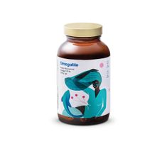HealthLabs OmegaMe kwasy tłuszczowe Omega 3 DHA i EPA z ryb suplement diety (120 kapsułek)