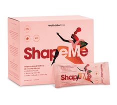 HealthLabs ShapeMe odżywczy koktajl białkowy dla aktywnych kobiet suplement diety Truskawka ze śmietanką 15 saszetek