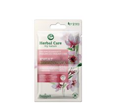 Herbal Care peeling drobnoziarnisty do każdego typu skóry wygładzający kwiat migdałowca saszetka( 2 x 5 ml)