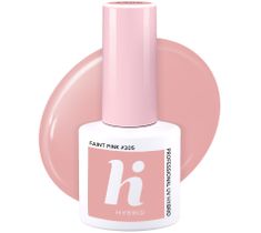 Hi Hybrid Hi Date lakier hybrydowy 205 Faint Pink 5 ml