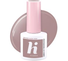 Hi Hybrid Hi Travel lakier hybrydowy 409 Brown Nude 5 ml