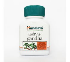 Himalaya Herbal Healthcare Ashva-Gandha suplement diety łagodzący objawy stresu 60 kapsułek