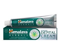 Himalaya Herbals Ayurvedic Dental Cream pasta do zębów z naturalnym fluorem (100 g)