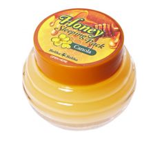 Holika Holika Honey Sleeping Pack całonocna maseczka nawilżająco-kojąca z dużą zawartością miodu i oleju Canola (90 ml)